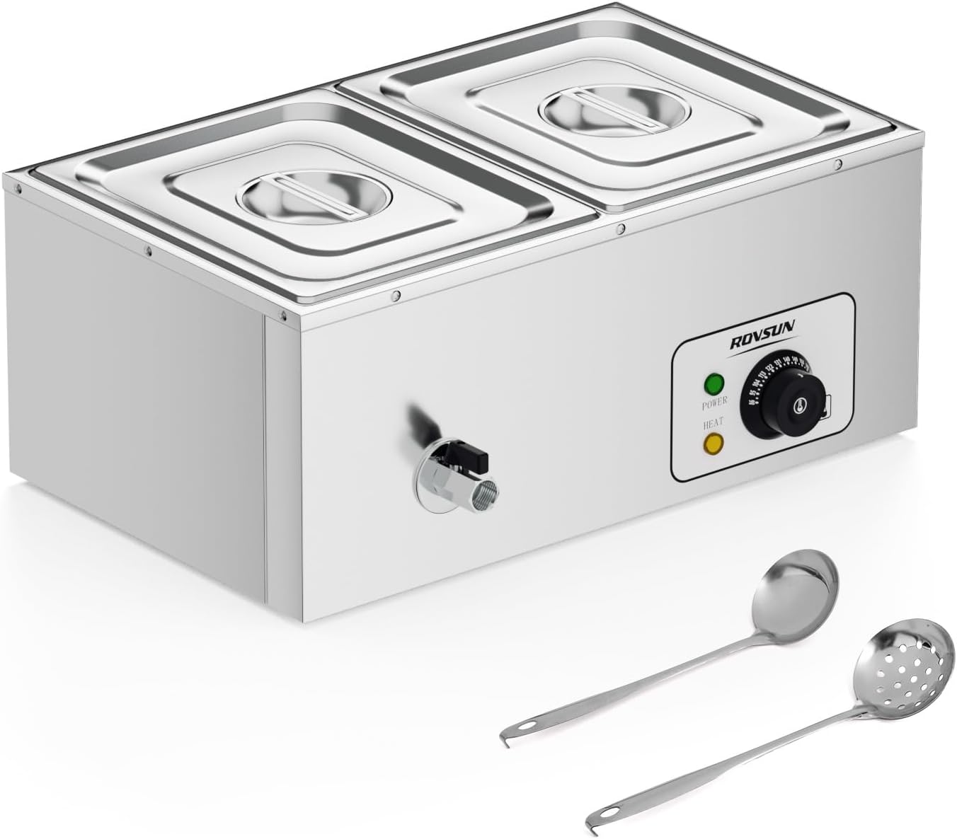 ROVSUN 21QT Electric Food Warmer for Catering and Buffets