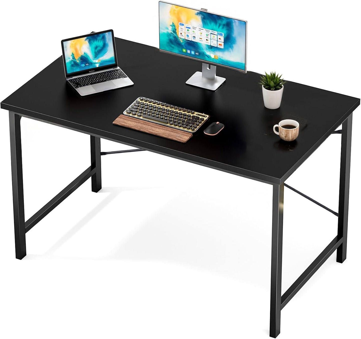 Sweetcrispy 48 Inch Computer Office Desk for Modern Workspaces