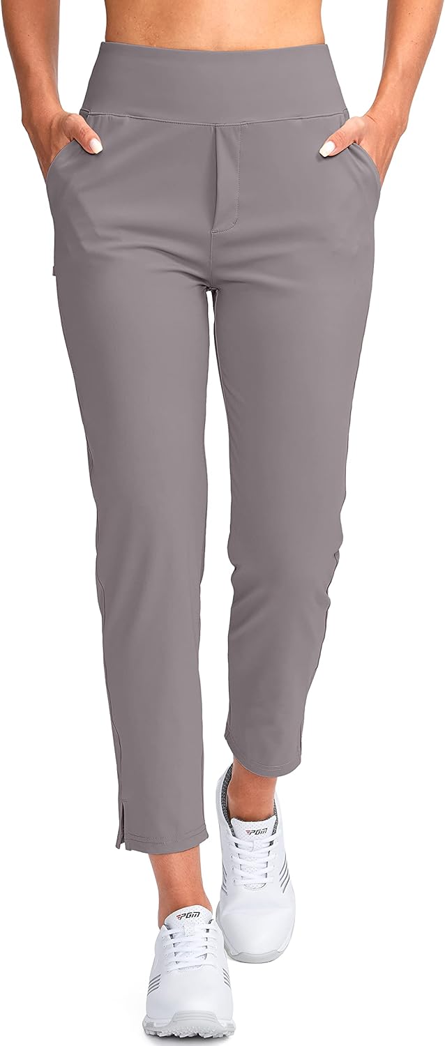 YYV Women's Stretch Golf Pants for Business and Casual Wear