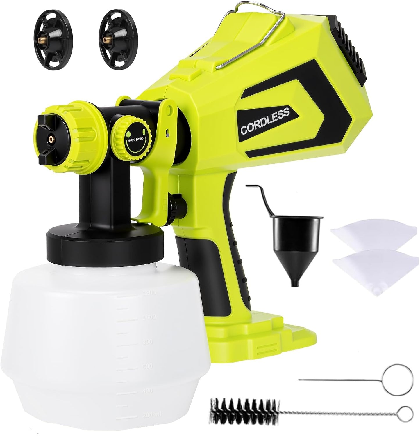 Cordless Paint Sprayer for Ryobi 18V Battery - Versatile & Easy