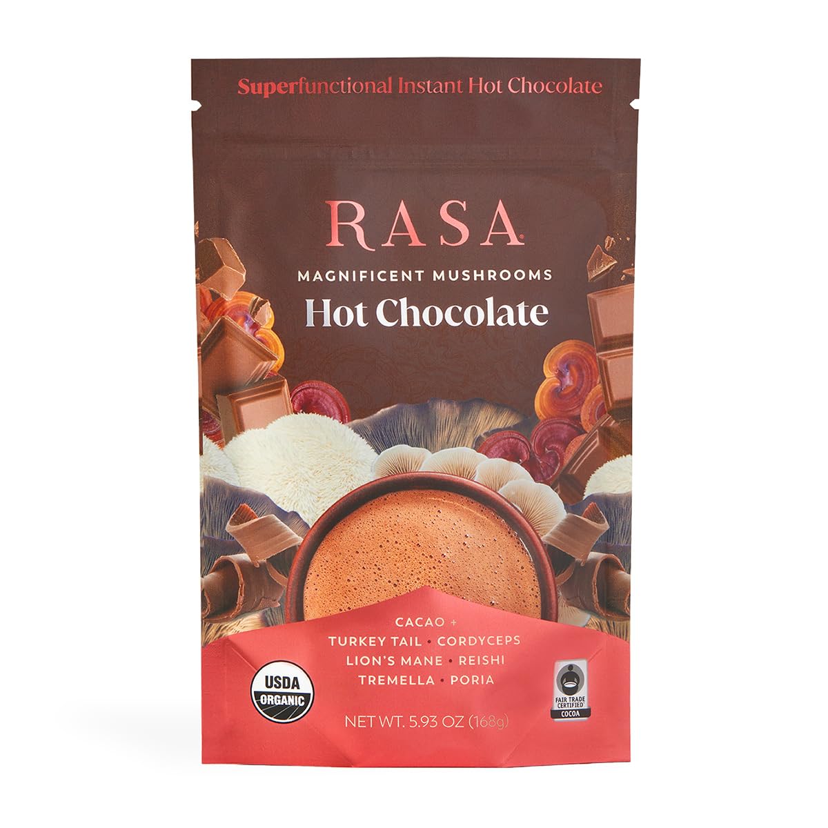 Organic Mushroom Adaptogenic Hot Cocoa
