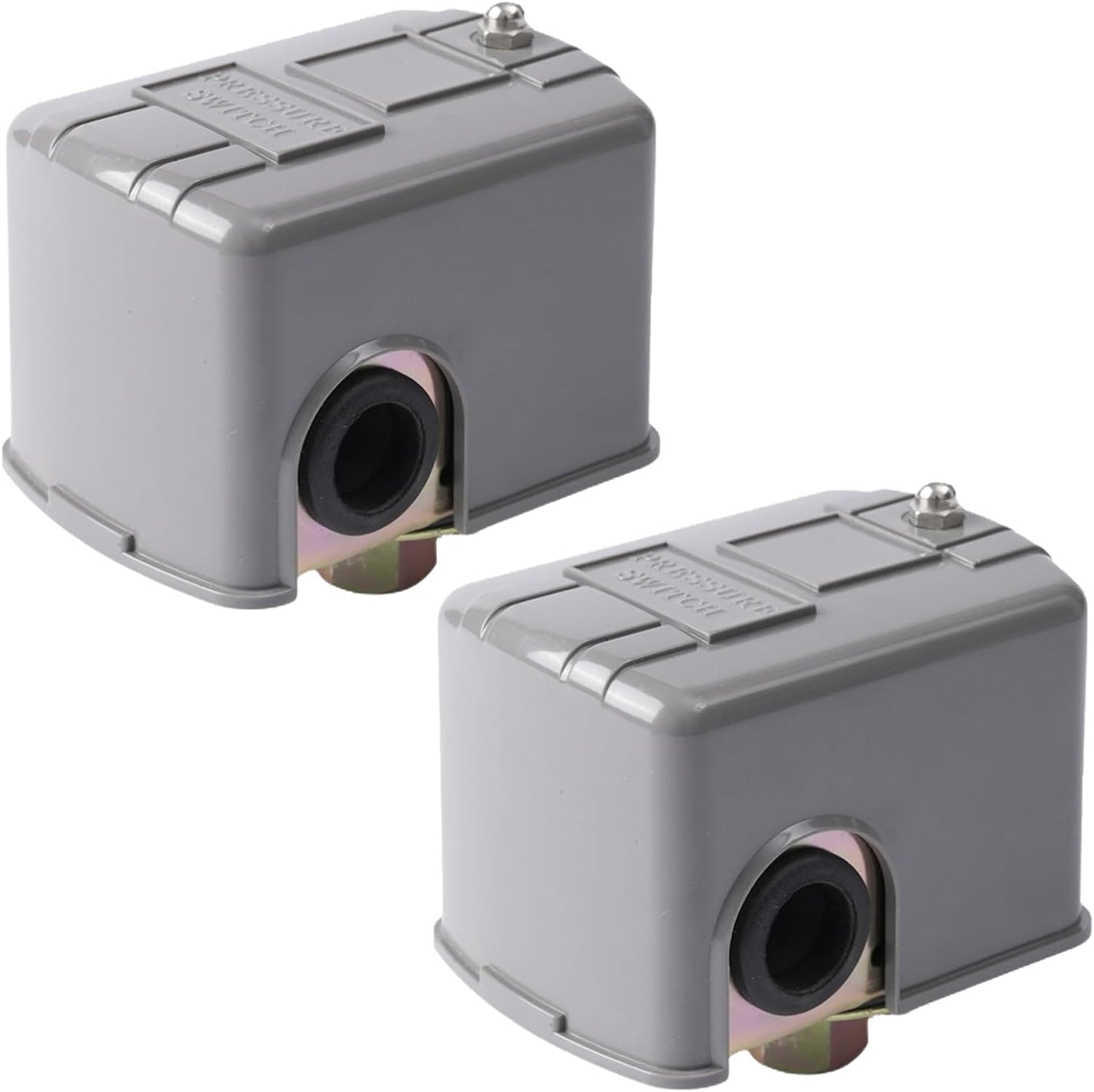 QIRMIZI 2 Pack Pressure Control Switch - 40-60 PSI - Ideal for Various Pumps - Durable Design