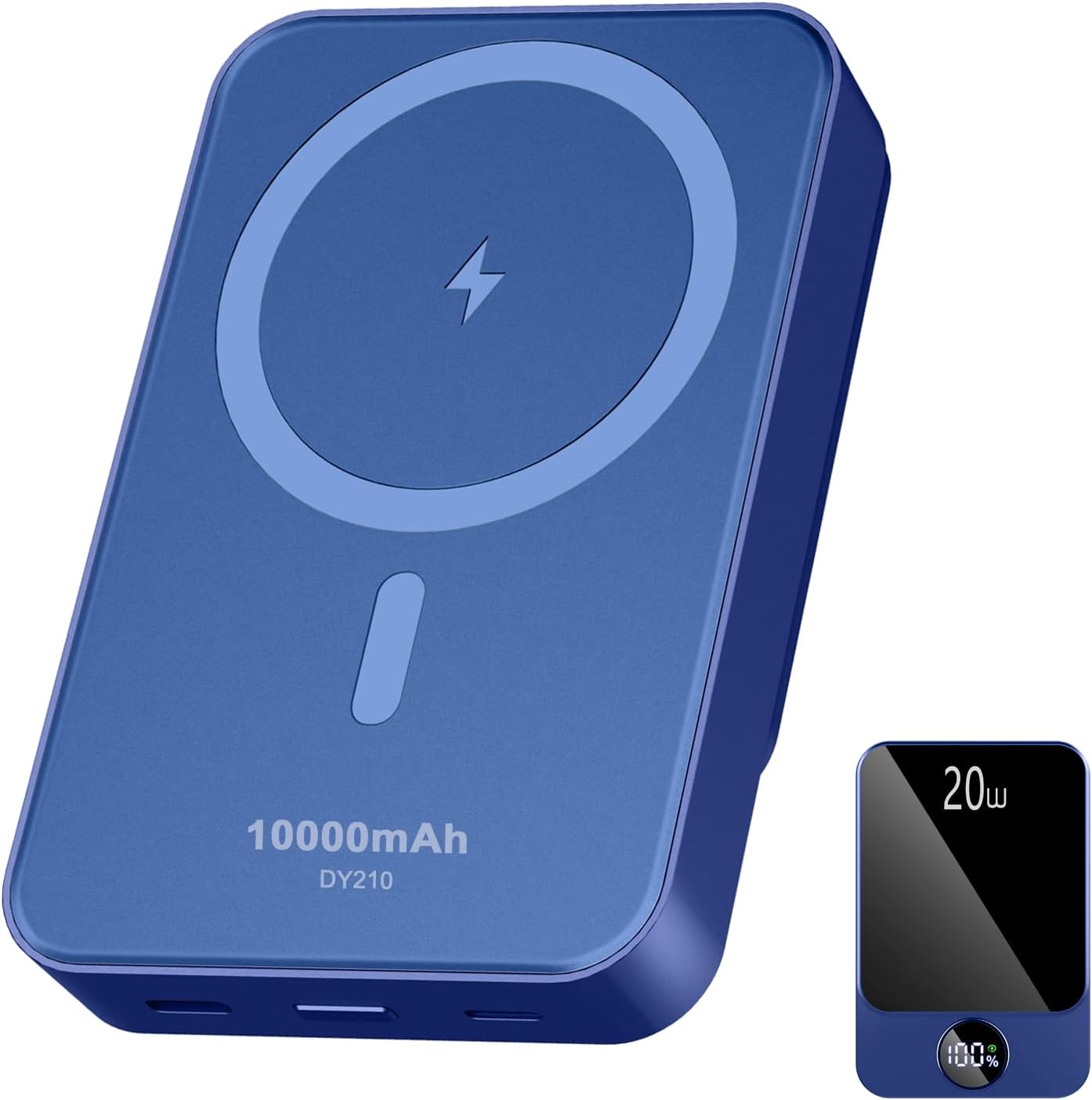 Magnetic Portable Charger 10000mAh with PD 20W Fast Charging