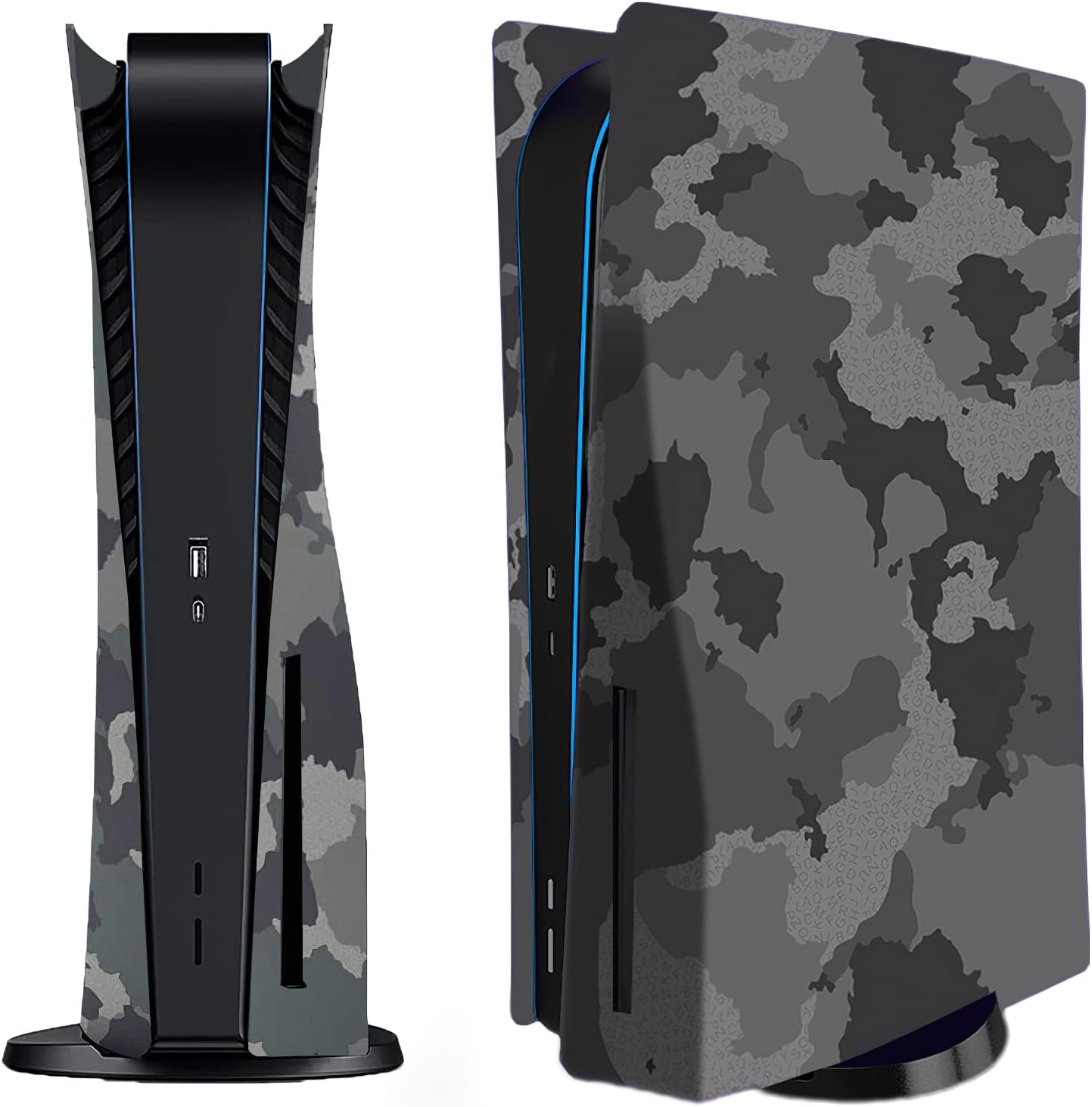 Face Plate Cover Shell for PS5 Disc Edition Console Panels