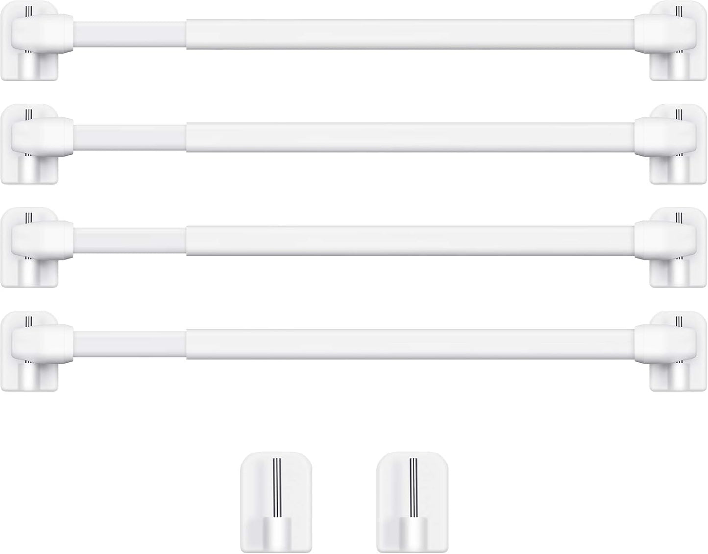 Extendable Curtain Rod Set - Easy Installation & Space Saving