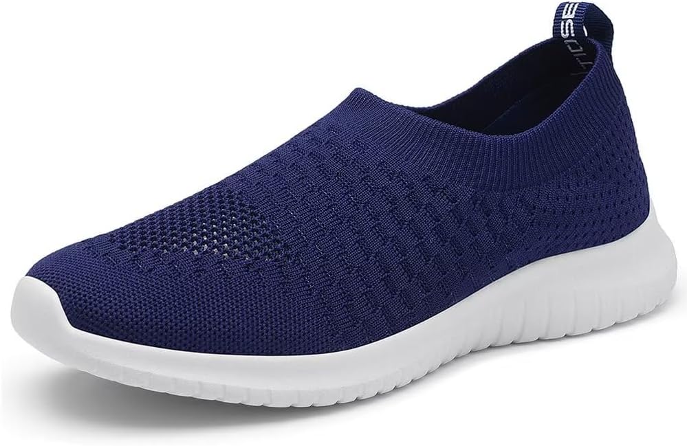 TIOSEBON Men's Slip On Walking Shoes for Comfort and Style