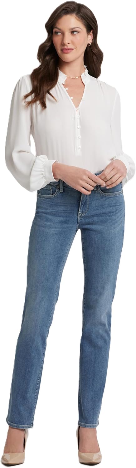 NYDJ Women's Marilyn Straight Denim Jeans for Effortless Style