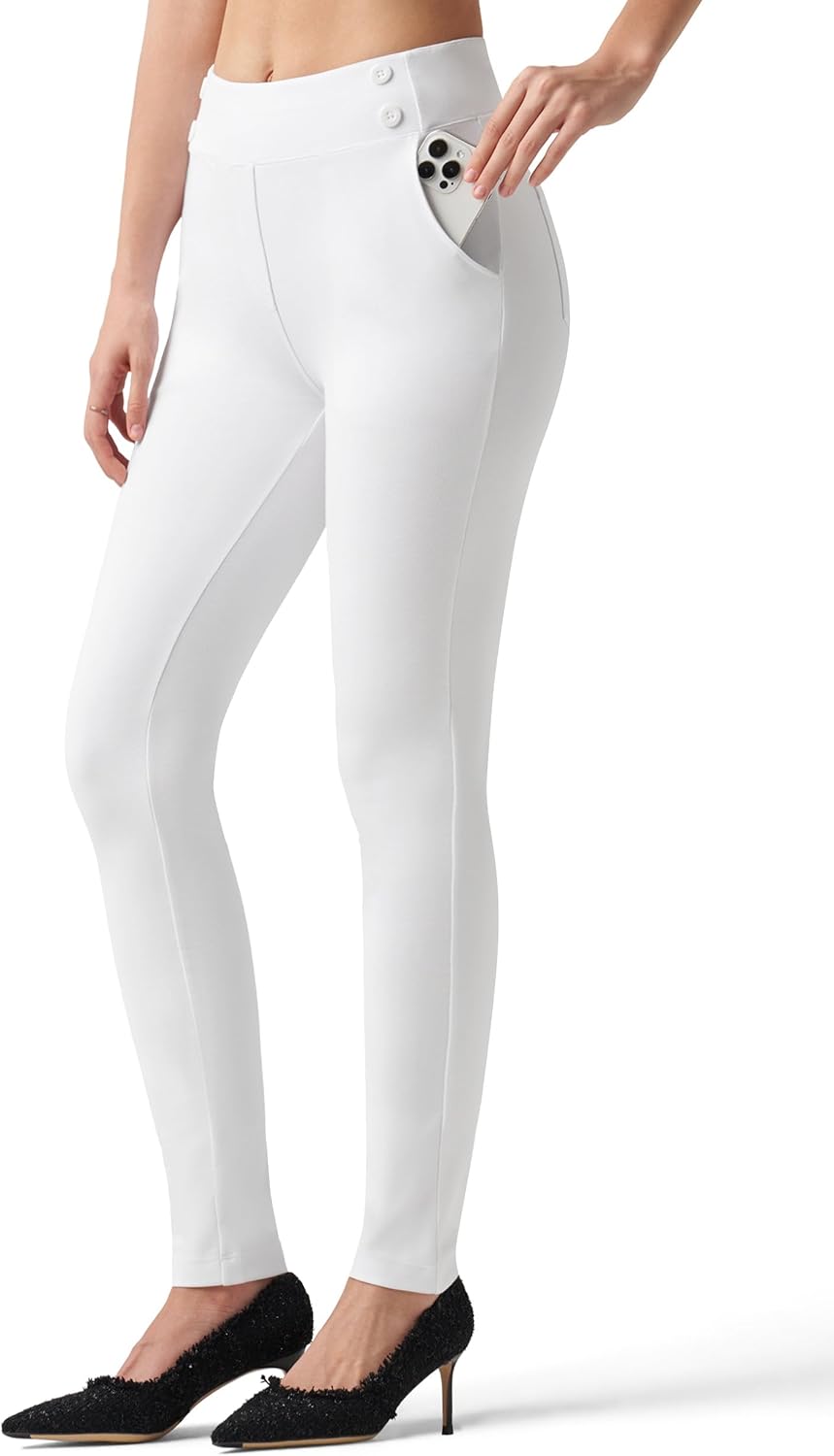 Willit Women's Yoga Dress Pants for Office and Casual Wear