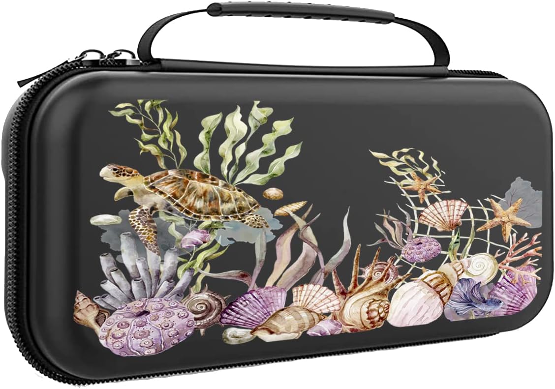 Turtle Switch Case for Nintendo Switch OLED - Cute Travel Bag