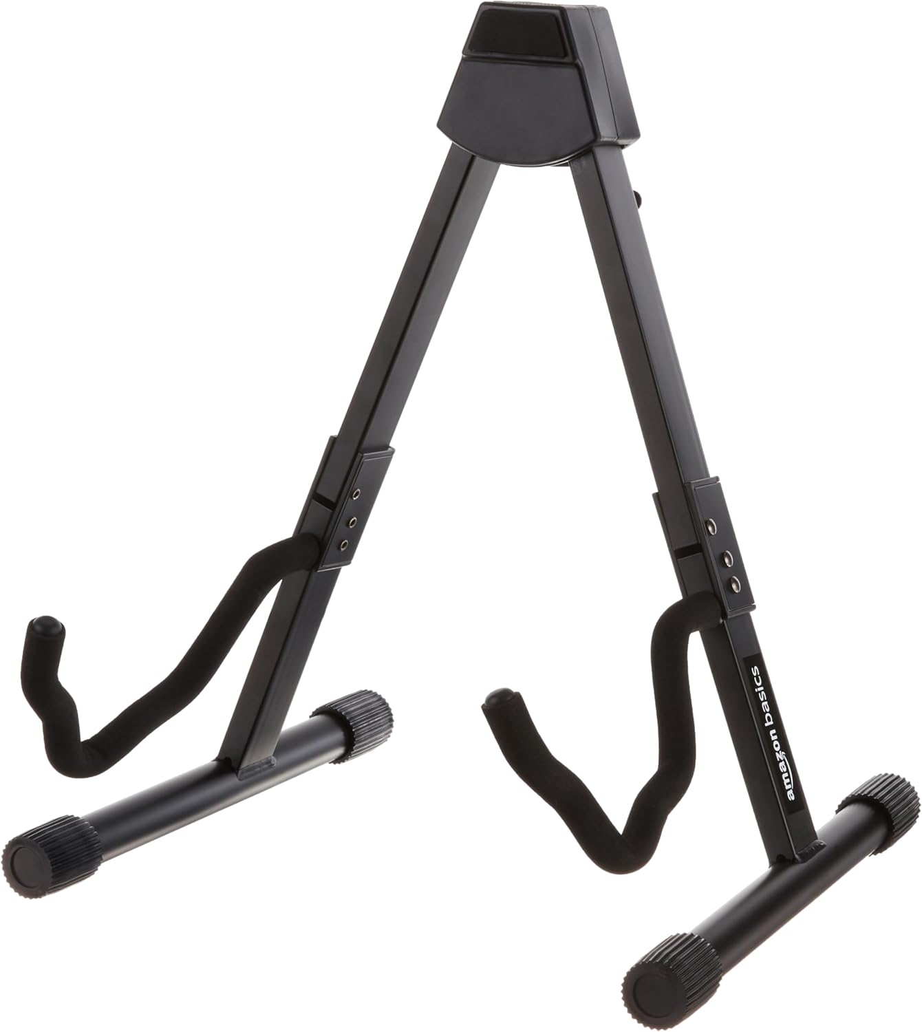 Portable Black Guitar Stand for Music Programs