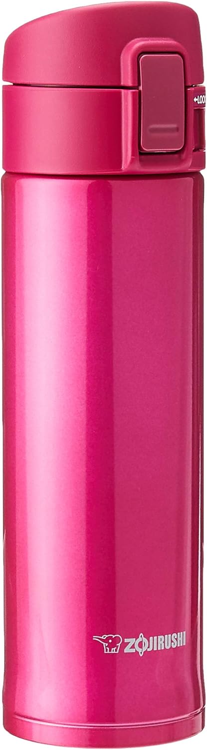 Zojirushi Stainless Steel Mug 480ml Cherry for Hot or Cold Drinks