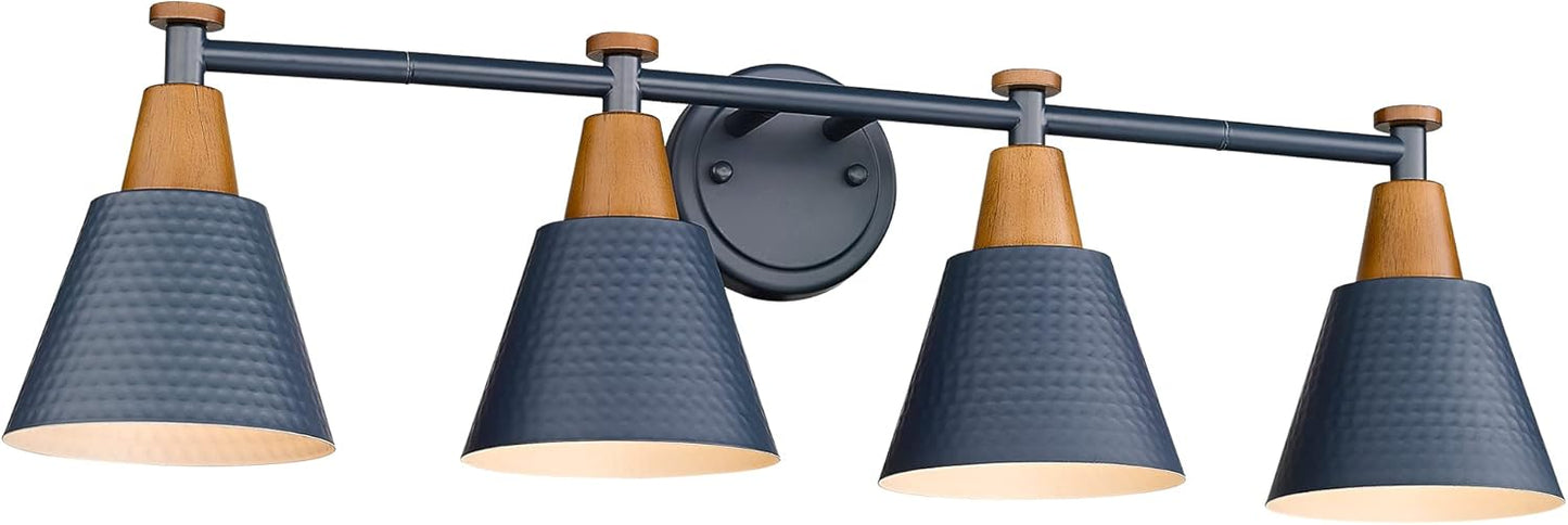 FEMILA 4-Light Bathroom Light Fixtures for Modern Spaces