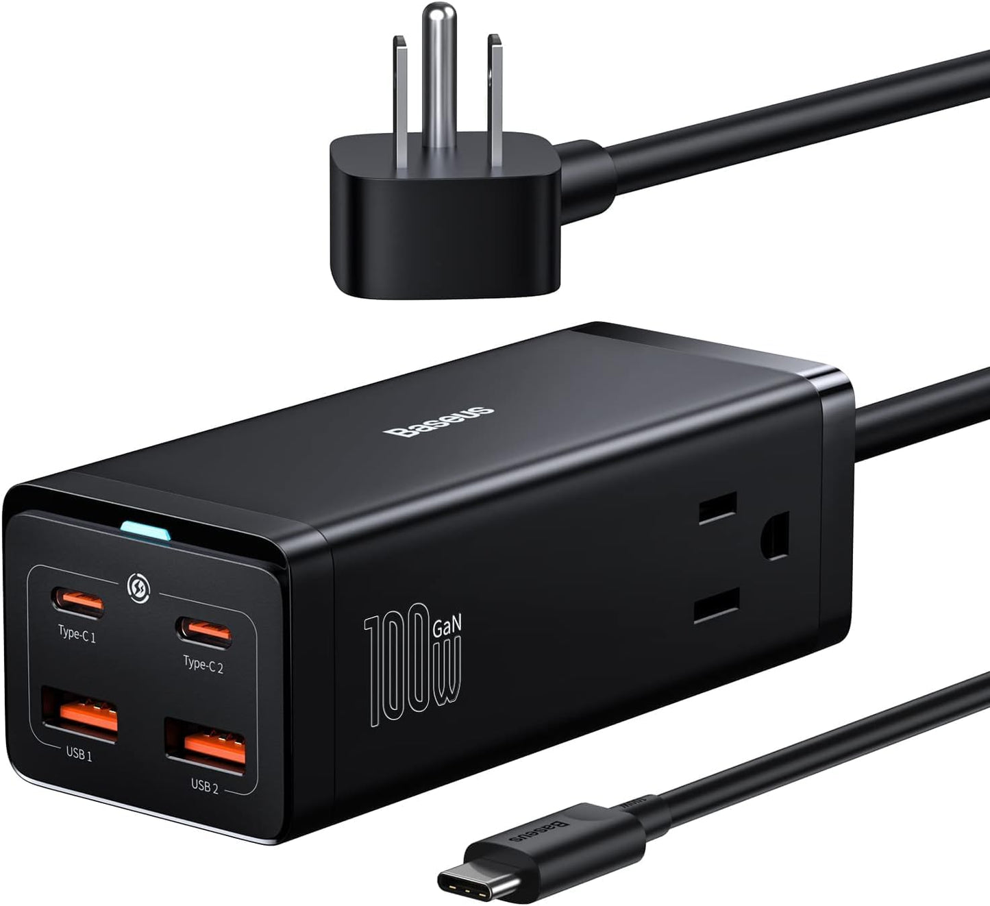 Baseus USB C Charger PowerCombo 100W - Ultimate Travel Power Strip