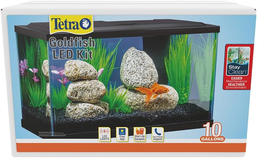 Tetra Goldfish LED Kit: 10 Gal Complete Set – GearMustHave - Led Lighting Options For Goldfish
