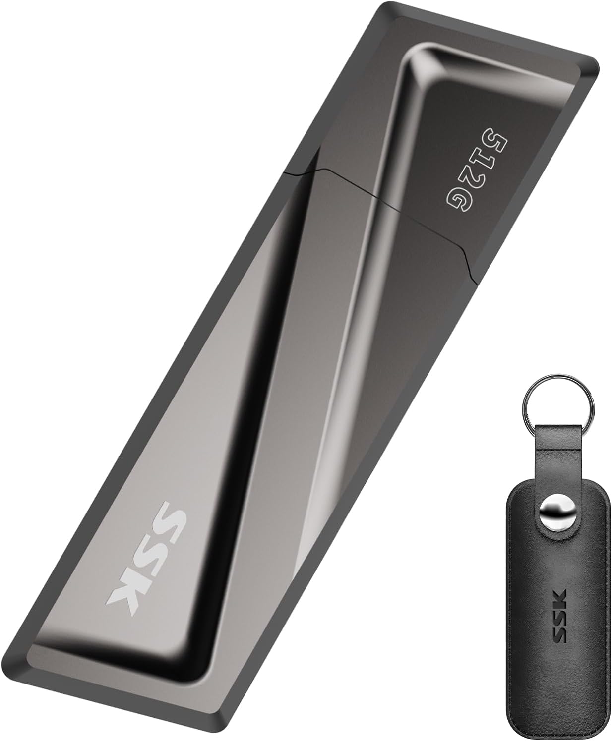 SSK 512GB USB Flash Drive with 550MB/s Fast Transfer Speed