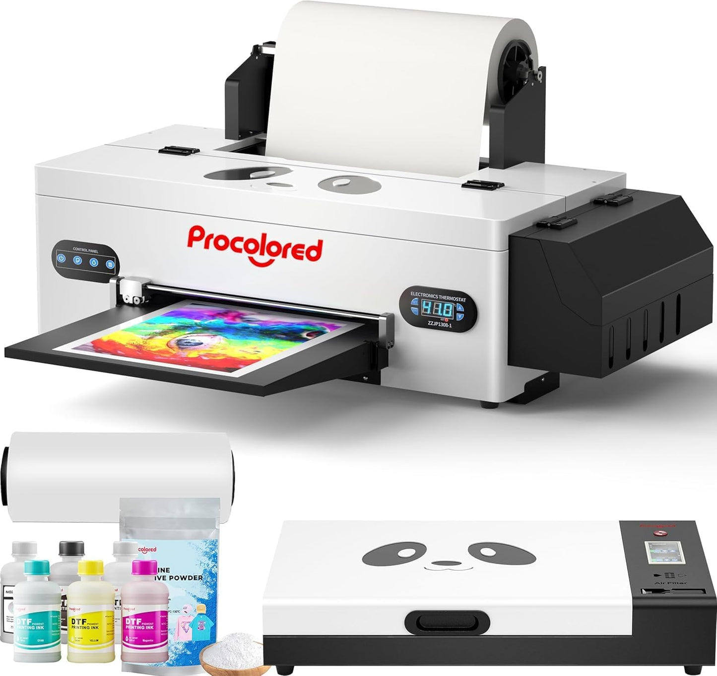 Procolored DTF Printer with White Ink & Film Cutter