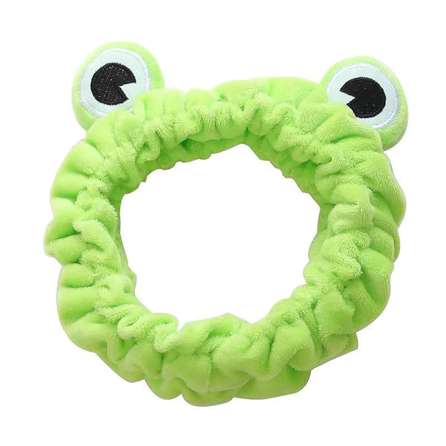 Versatile Green Frog Headband - Spa Essential!