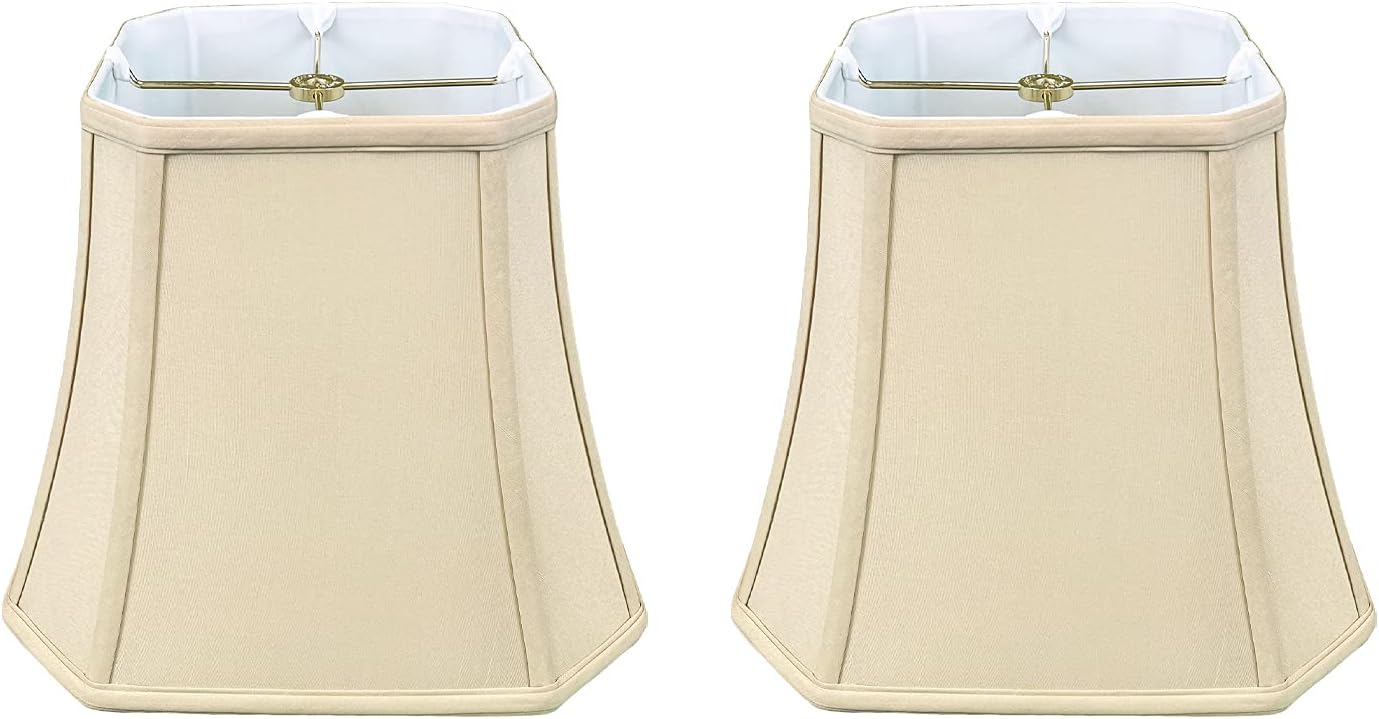 Square Cut Corner Bell Basic Lamp Shade for Elegant Lighting