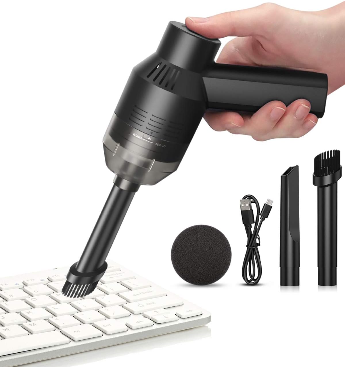 Portable Mini Cordless Vacuum - Clean with Ease!