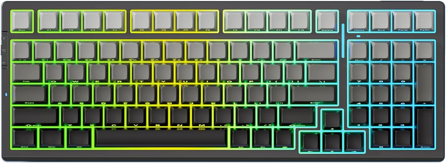G98 PRO Wireless Mechanical Keyboard with Tri-Mode Connection