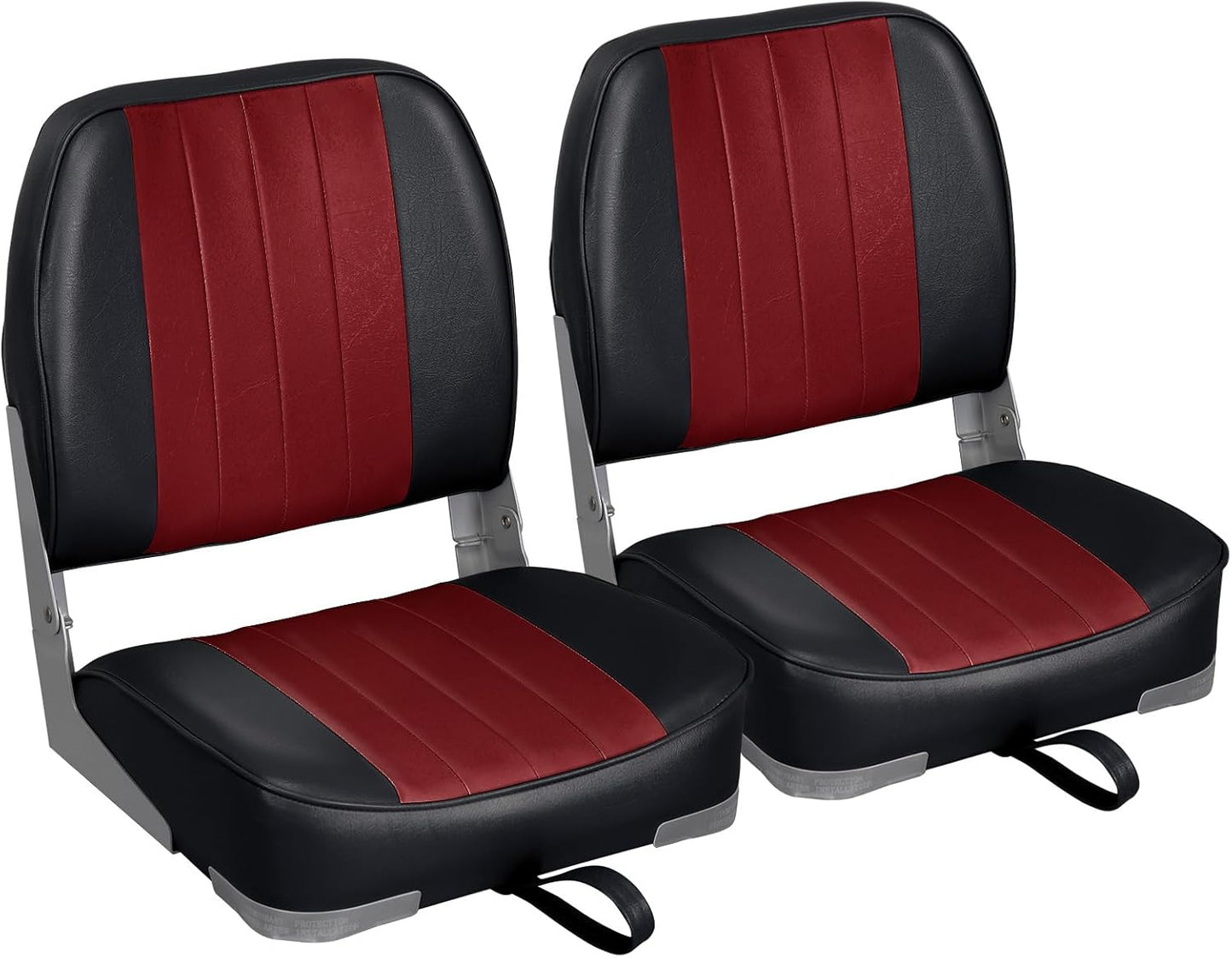 Leader Accessories Low Back Folding Boat Seats for Comfort