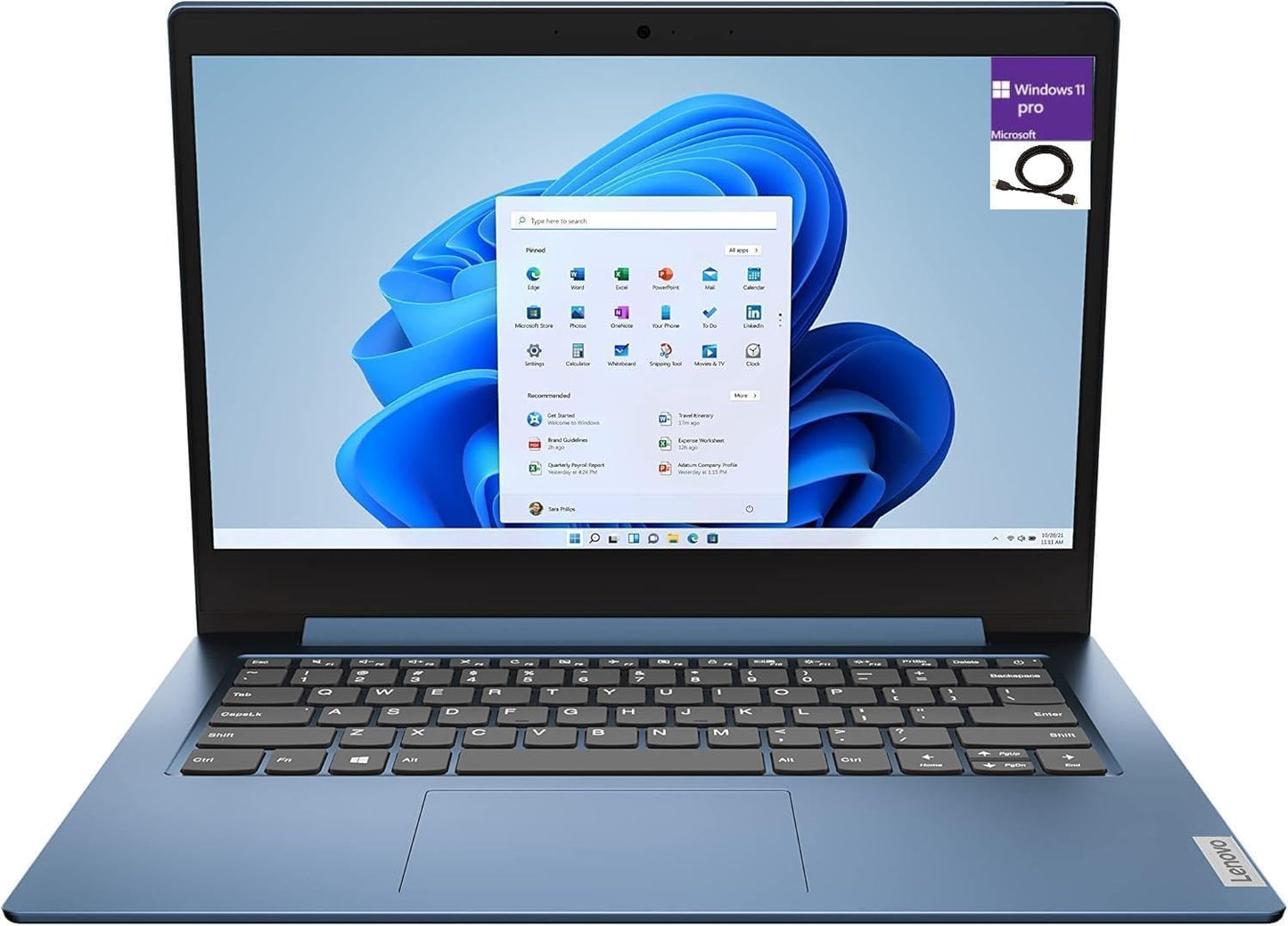 Lenovo IdeaPad 1 14 FHD IPS Laptop with Intel Celeron N4020