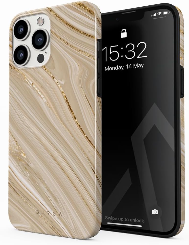 Stylish BURGA Phone Case for iPhone 14 Pro - Trendy Design