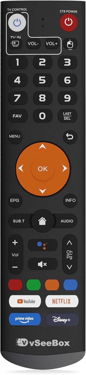 Genuine vSeeBox V3 Plus Bluetooth Voice Remote Control Review