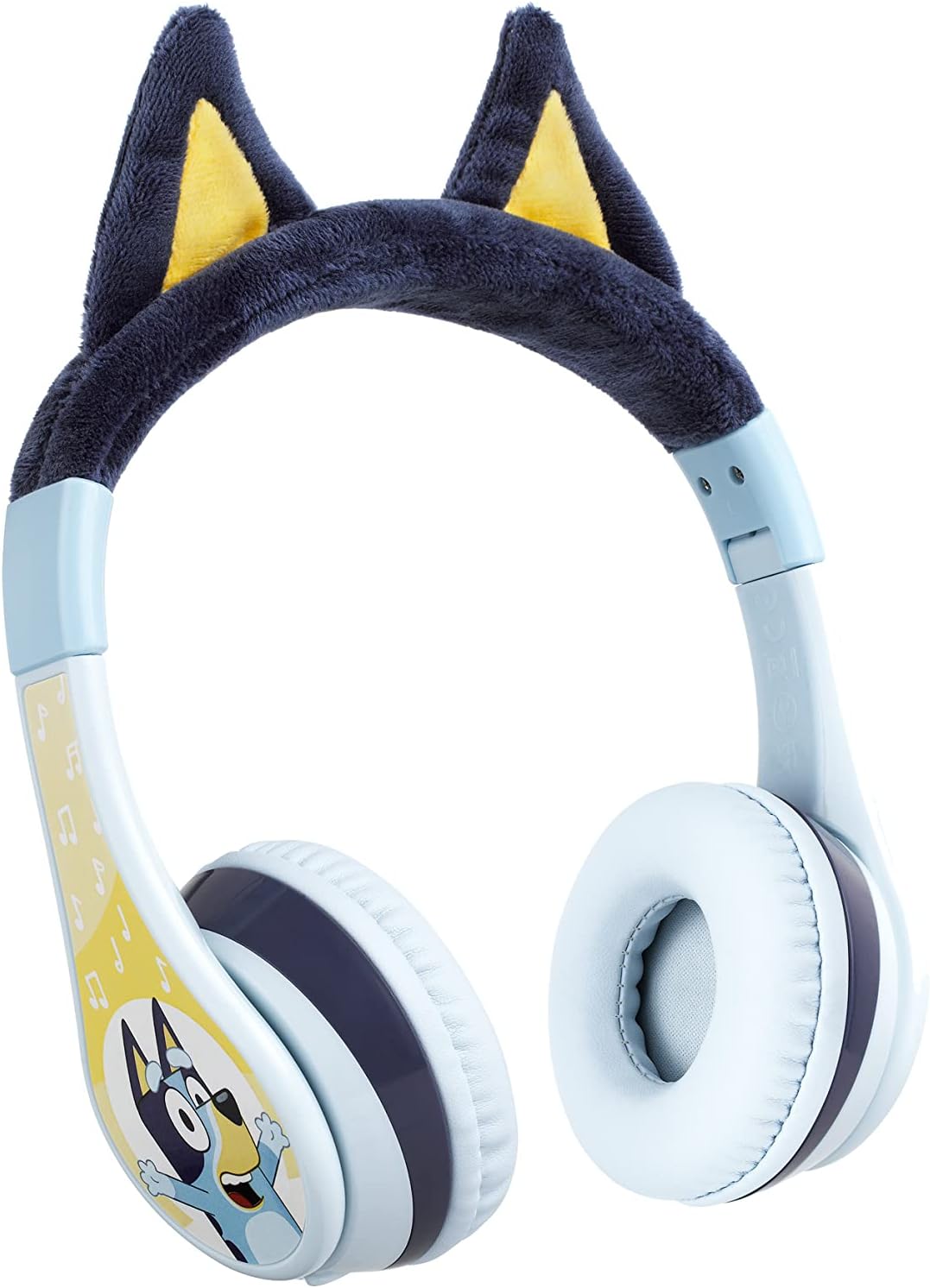 eKids Bluey Wireless Headphones for Kids - Safe Volume Control
