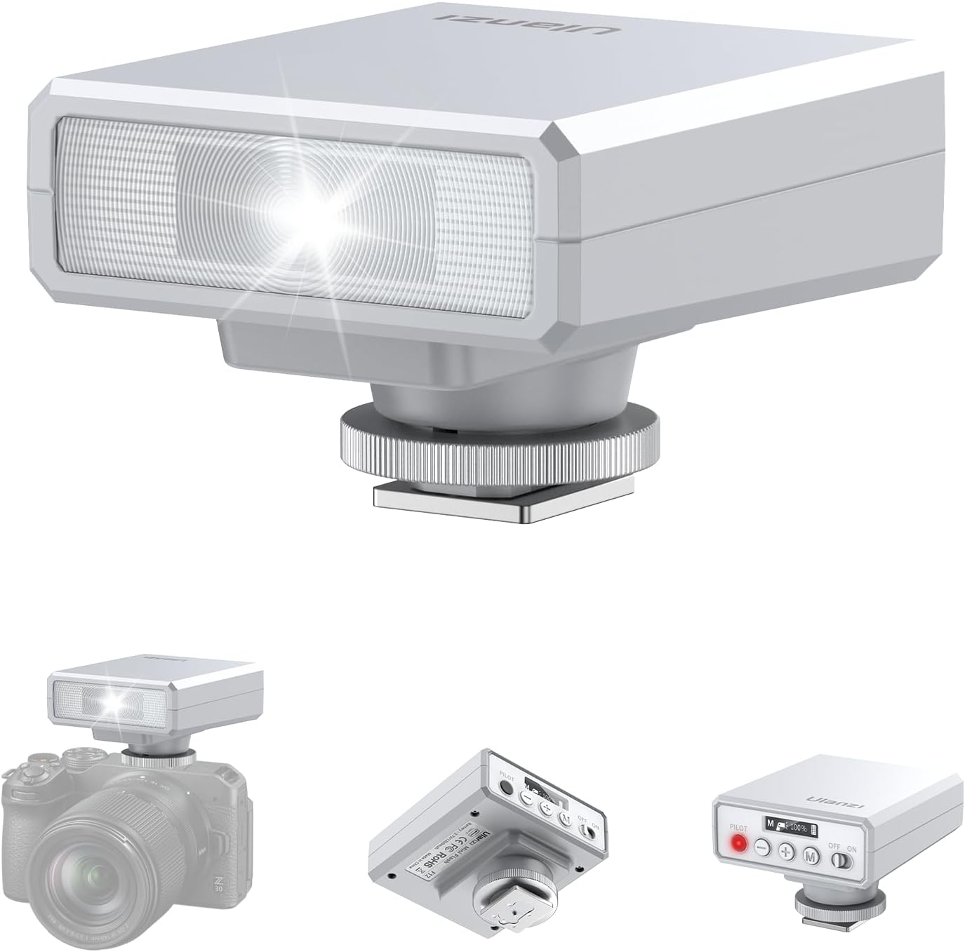 ULANZI F12 Mini Flash for Canon Fuji Sony Nikon and More