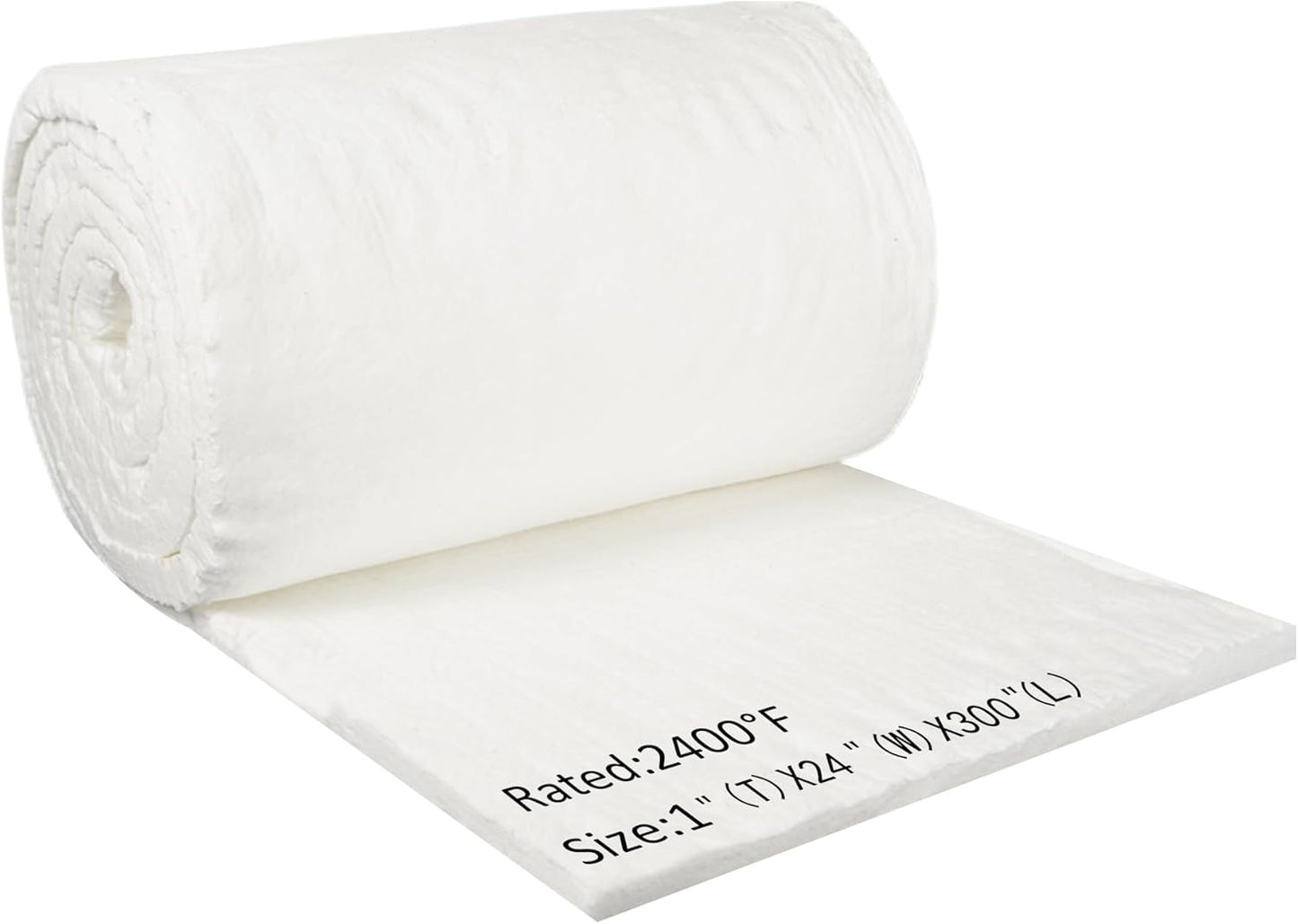 Deouss Ceramic Fiber Insulation Baffle Blanket for High Heat