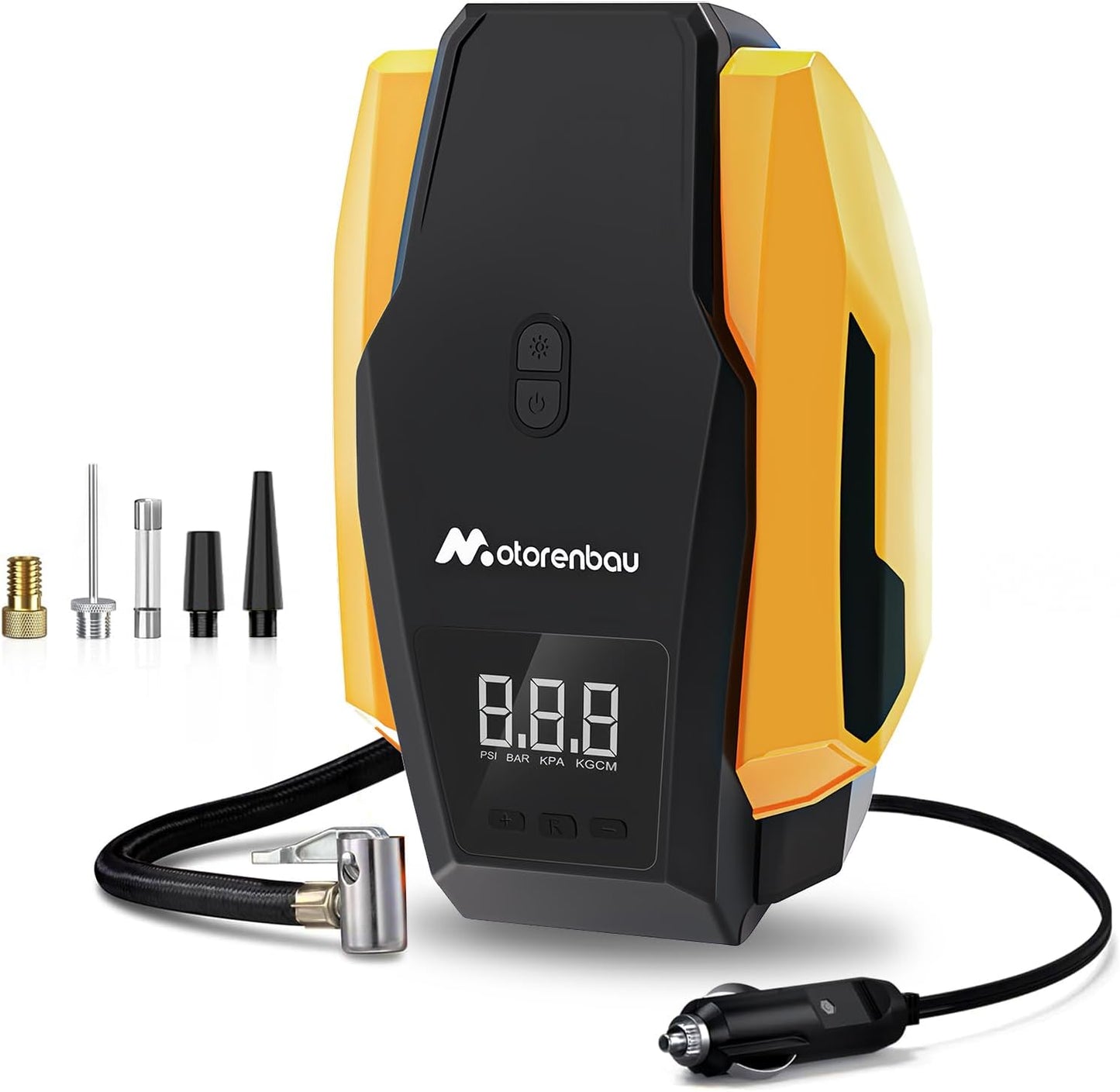 150 PSI Portable Tire Inflator - Quick & Reliable Air Pump!