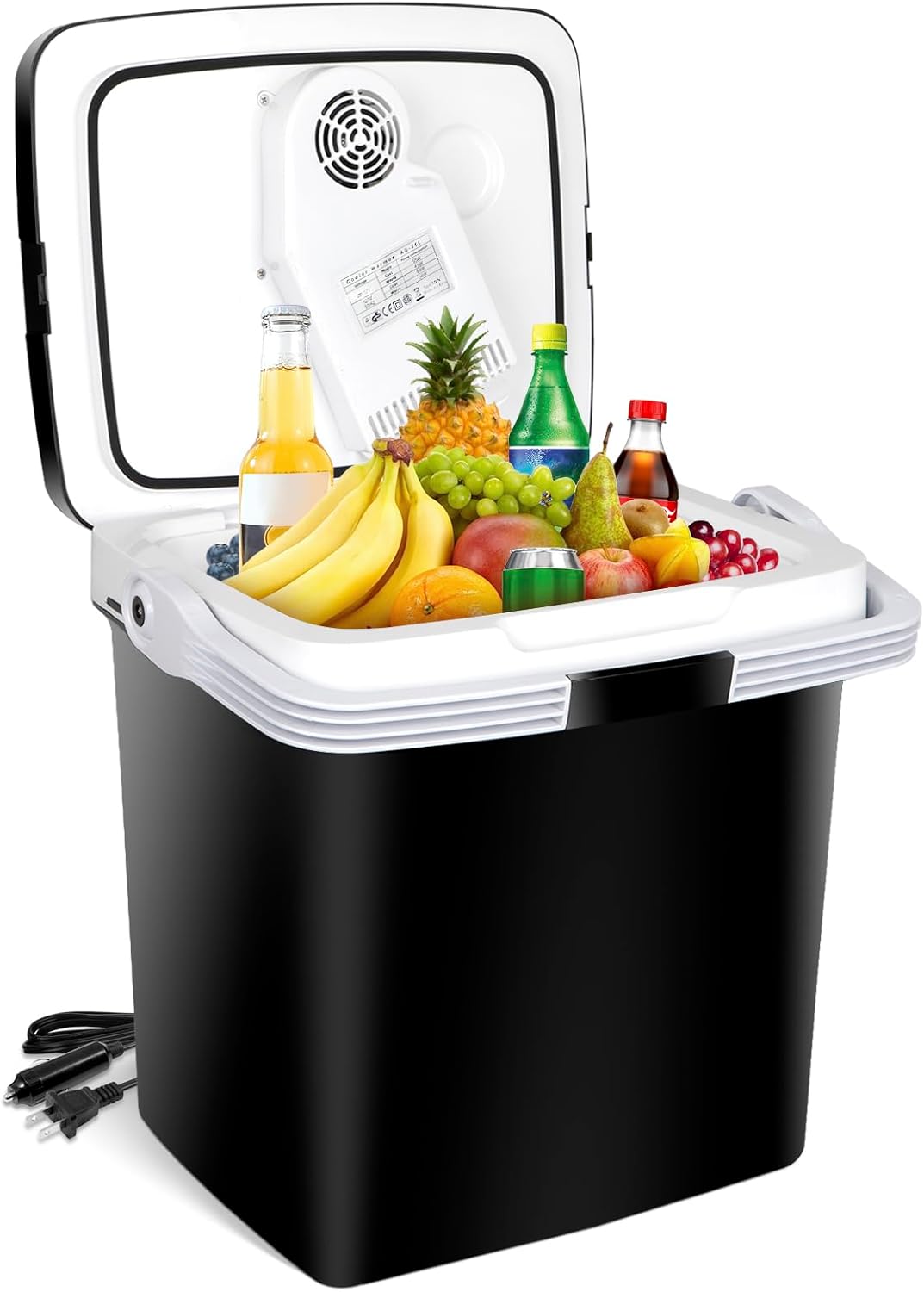 ZENY 28 Quart Car Fridge: Cool & Heat On-the-Go!
