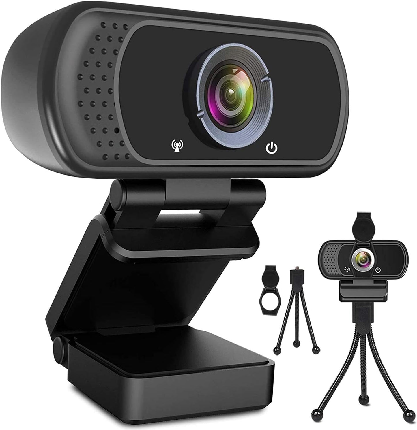 ToLuLu 1080P Webcam with Mic: Crystal-Clear Video Calls