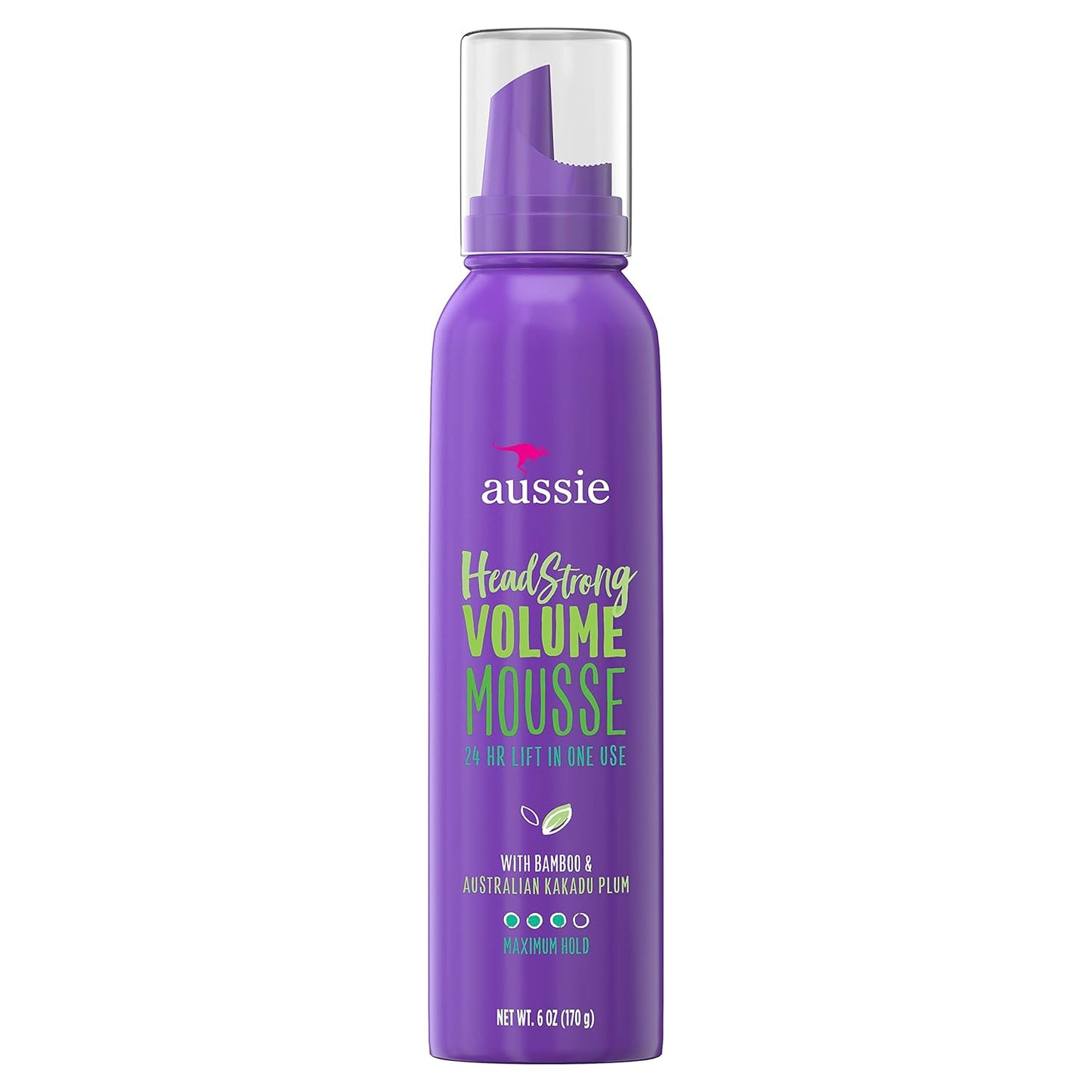 Aussie Headstrong Bamboo Volume Mousse
