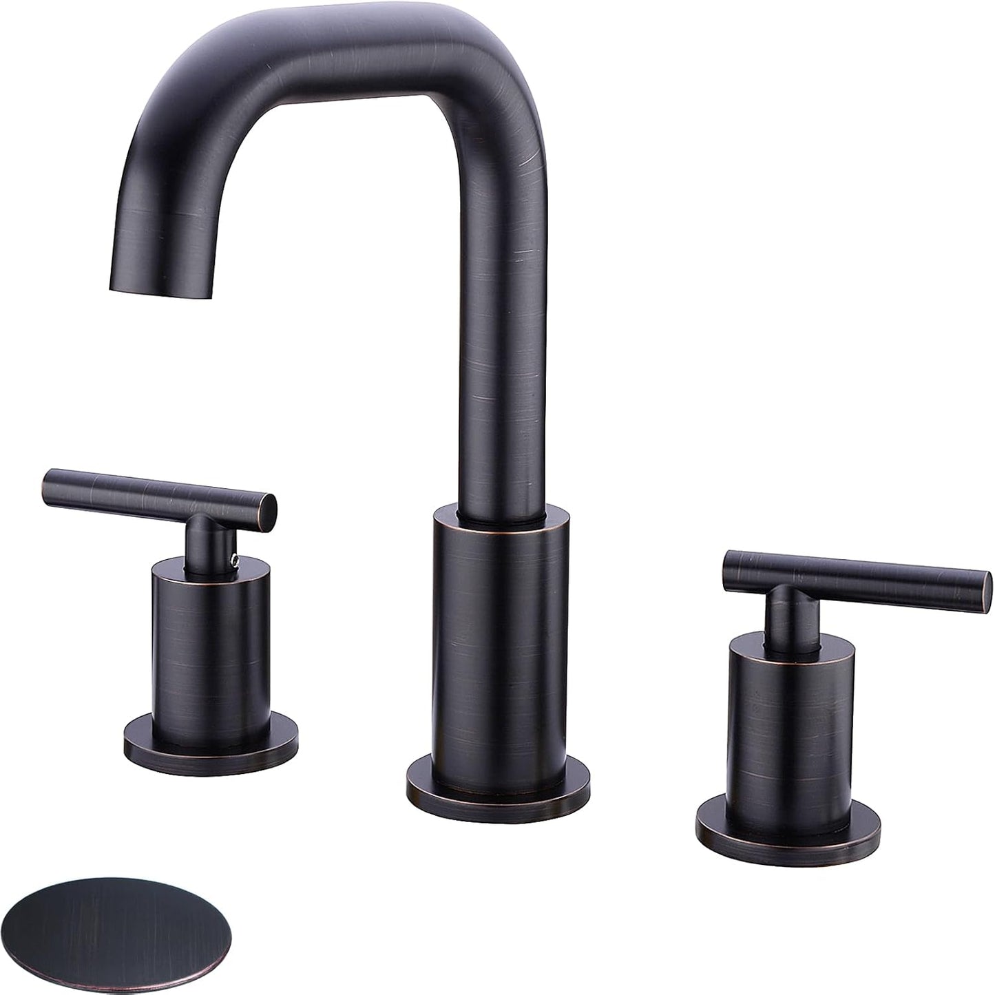 TRUSTMI Bronze Bathroom Faucet with 360 Degree Swivel Spout