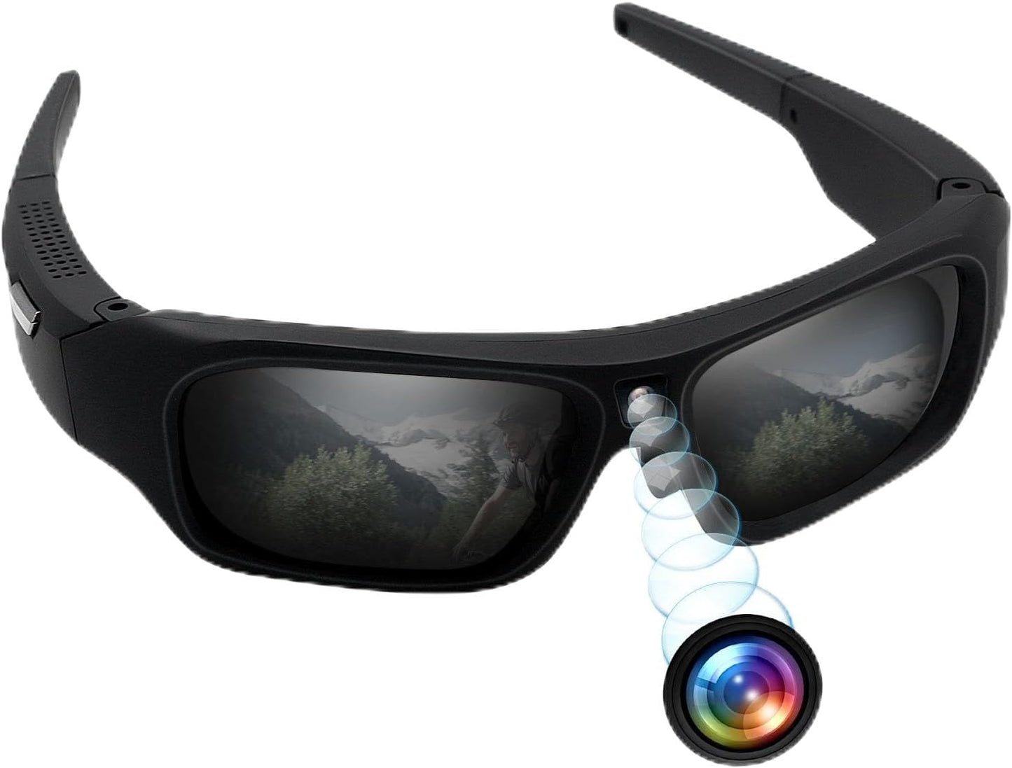 Camera Glasses HD 4K Video Sunglasses for Outdoor Activities