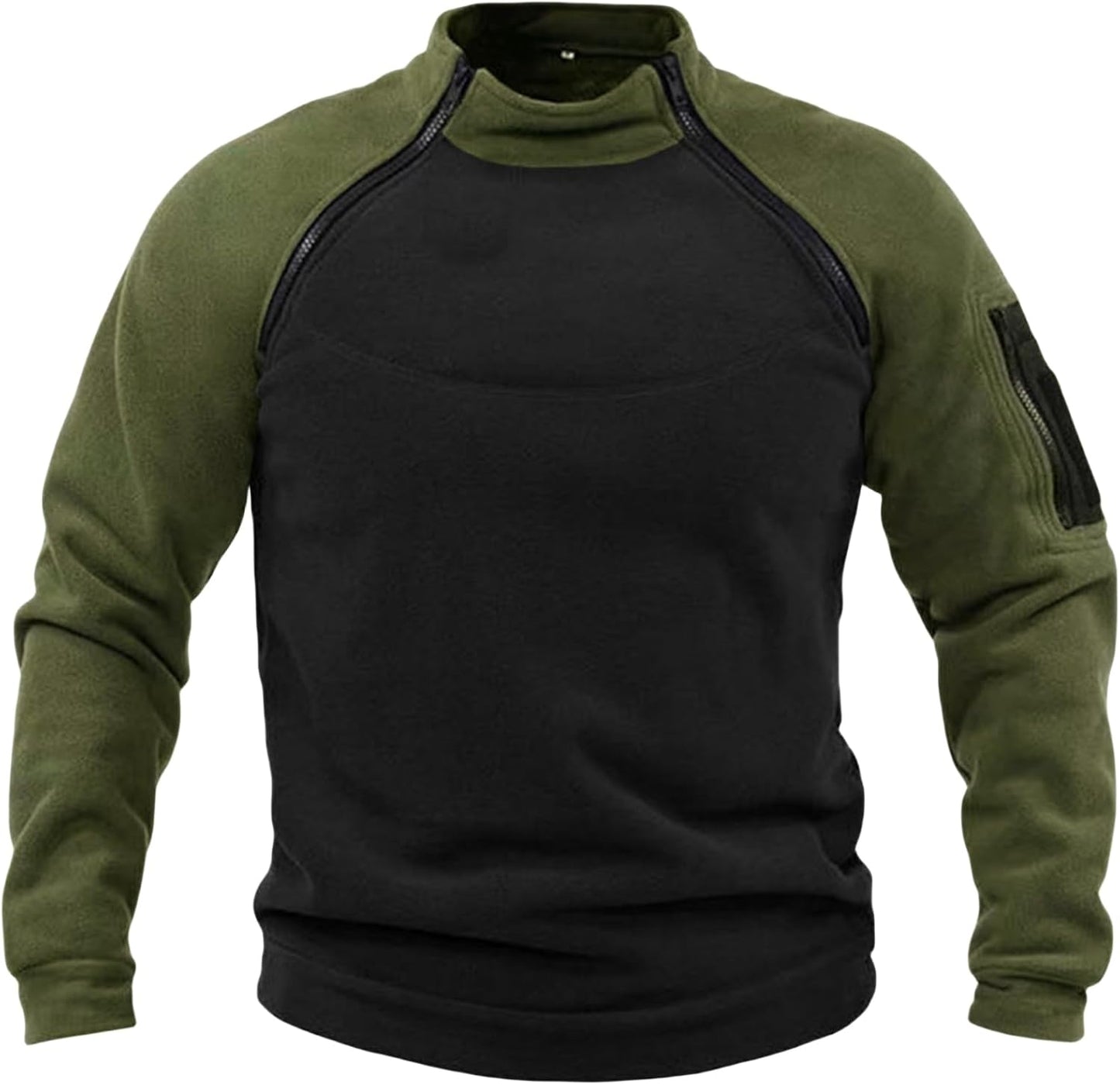 Men's Tactical Fleece 1/4 Zip Sweatshirt - Warm & Durable