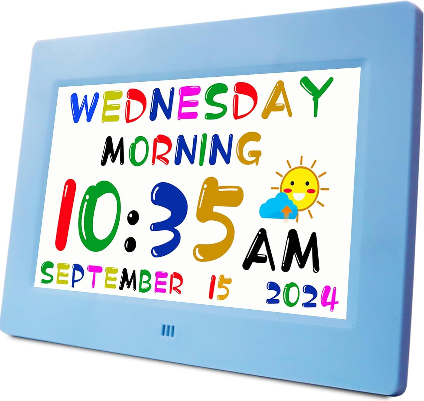 MASSII 2025 Digital Teaching Clock with Talking Alarms for Kids
