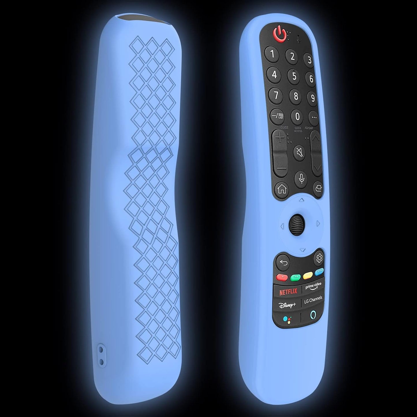 LG AN-MR21GC Remote Cover: Glow-in-the-Dark Silicone