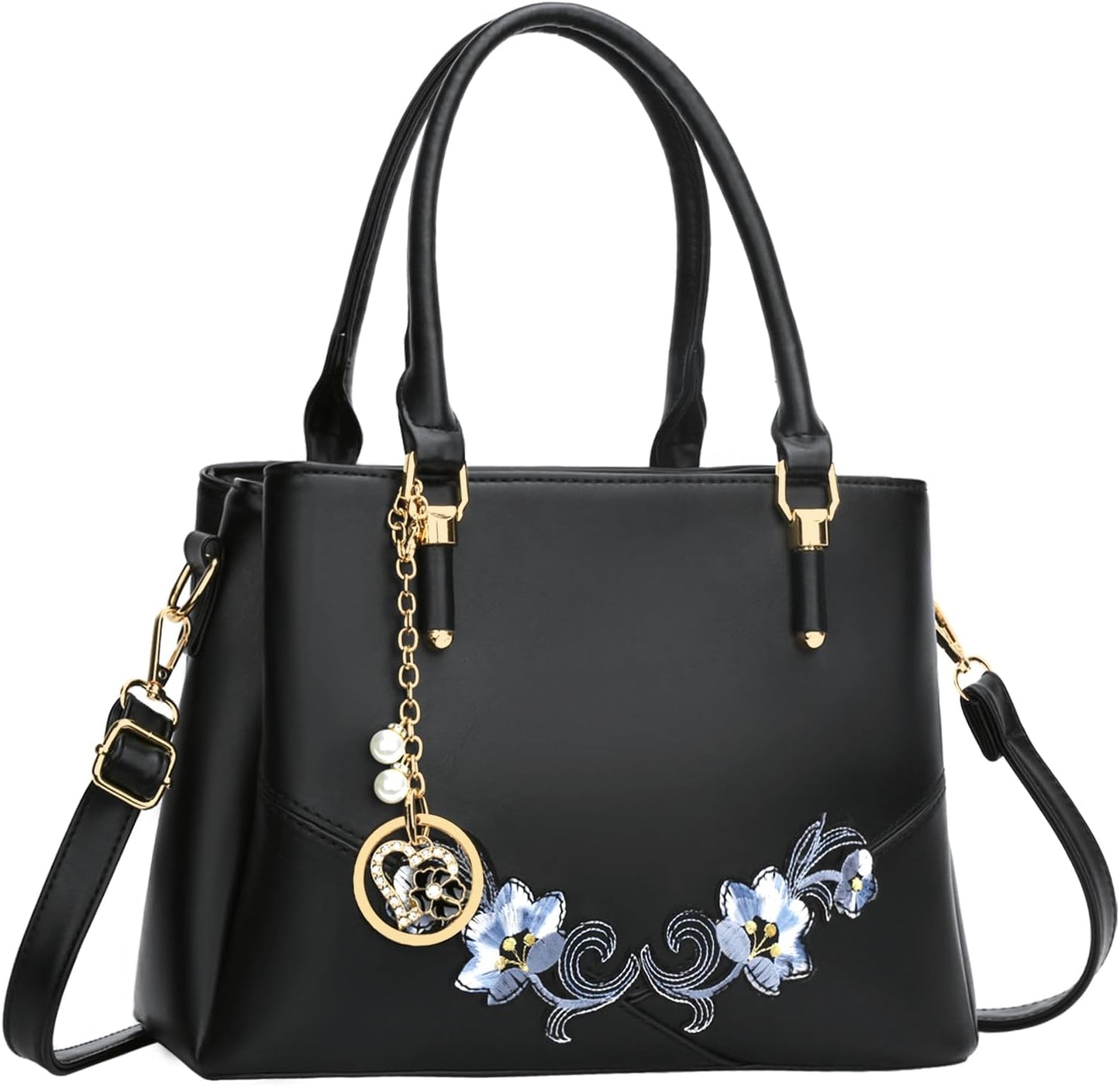 KKXIU 3 Zippered Compartments Handbags for Women - Stylish & Practical