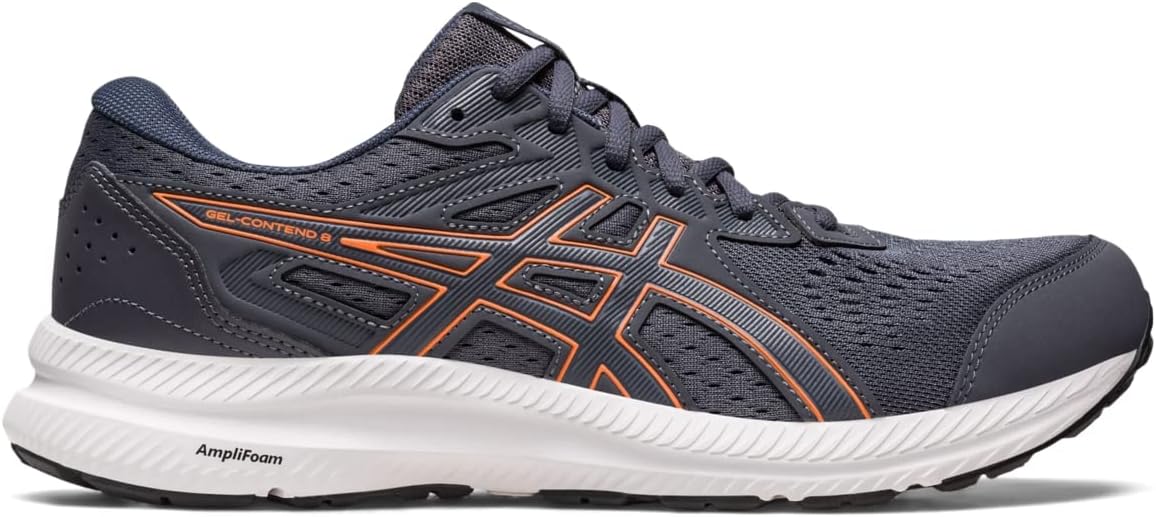 ASICS Men's Gel-Contend 8 Running Shoes for Comfort and Support