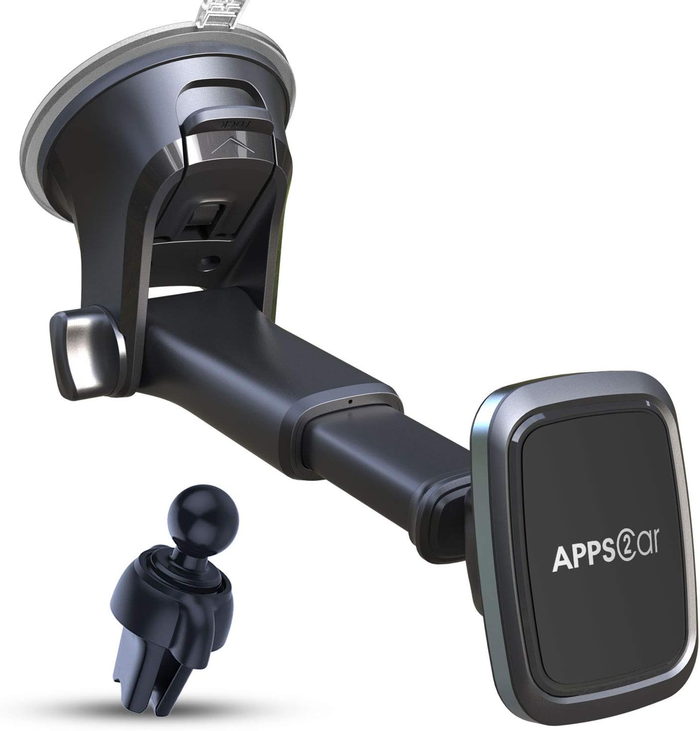 Powerful Magnetic Car Phone Holder by APPS2Car