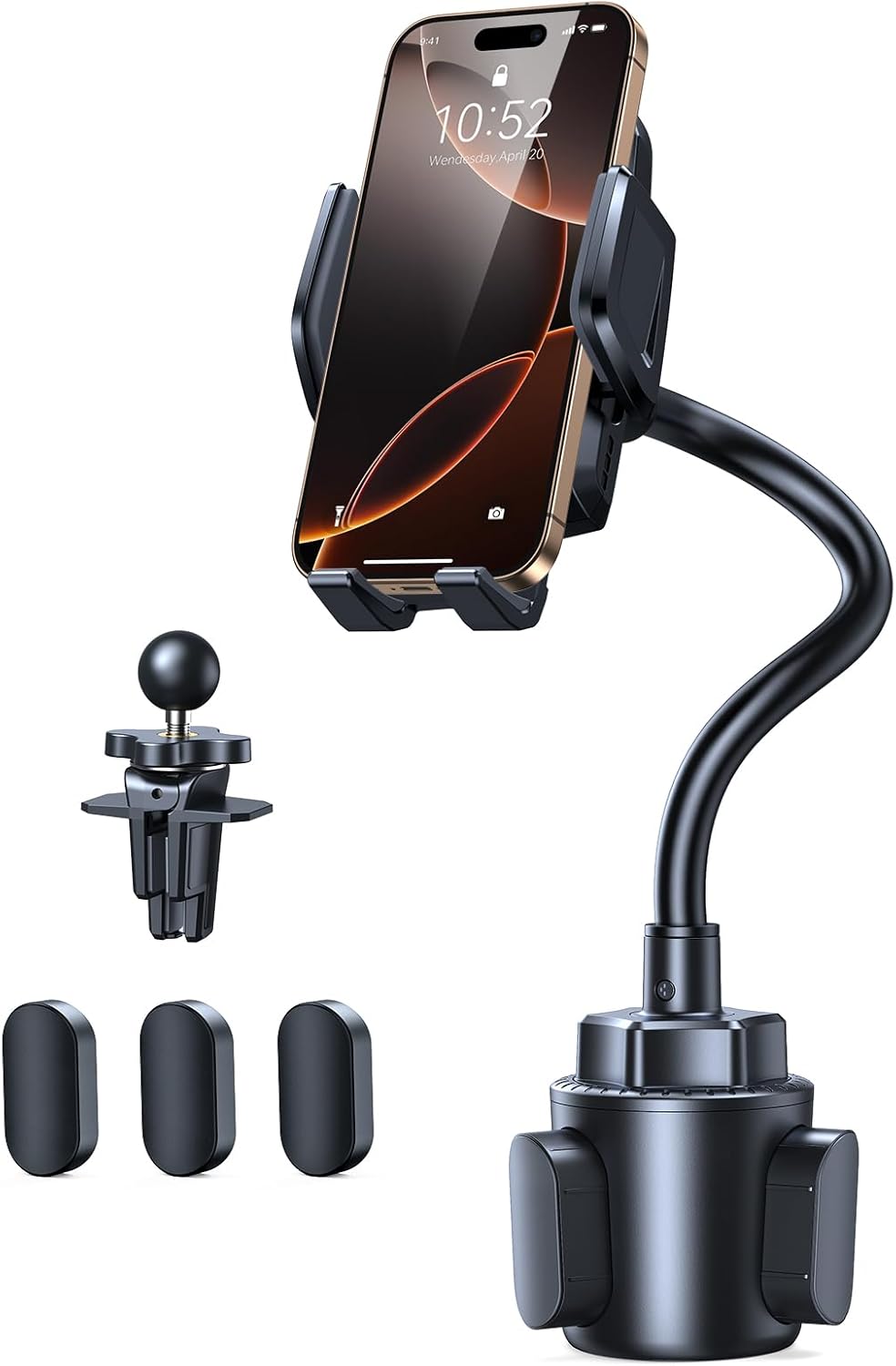 TECKNET Adjustable Car Cup Phone Holder