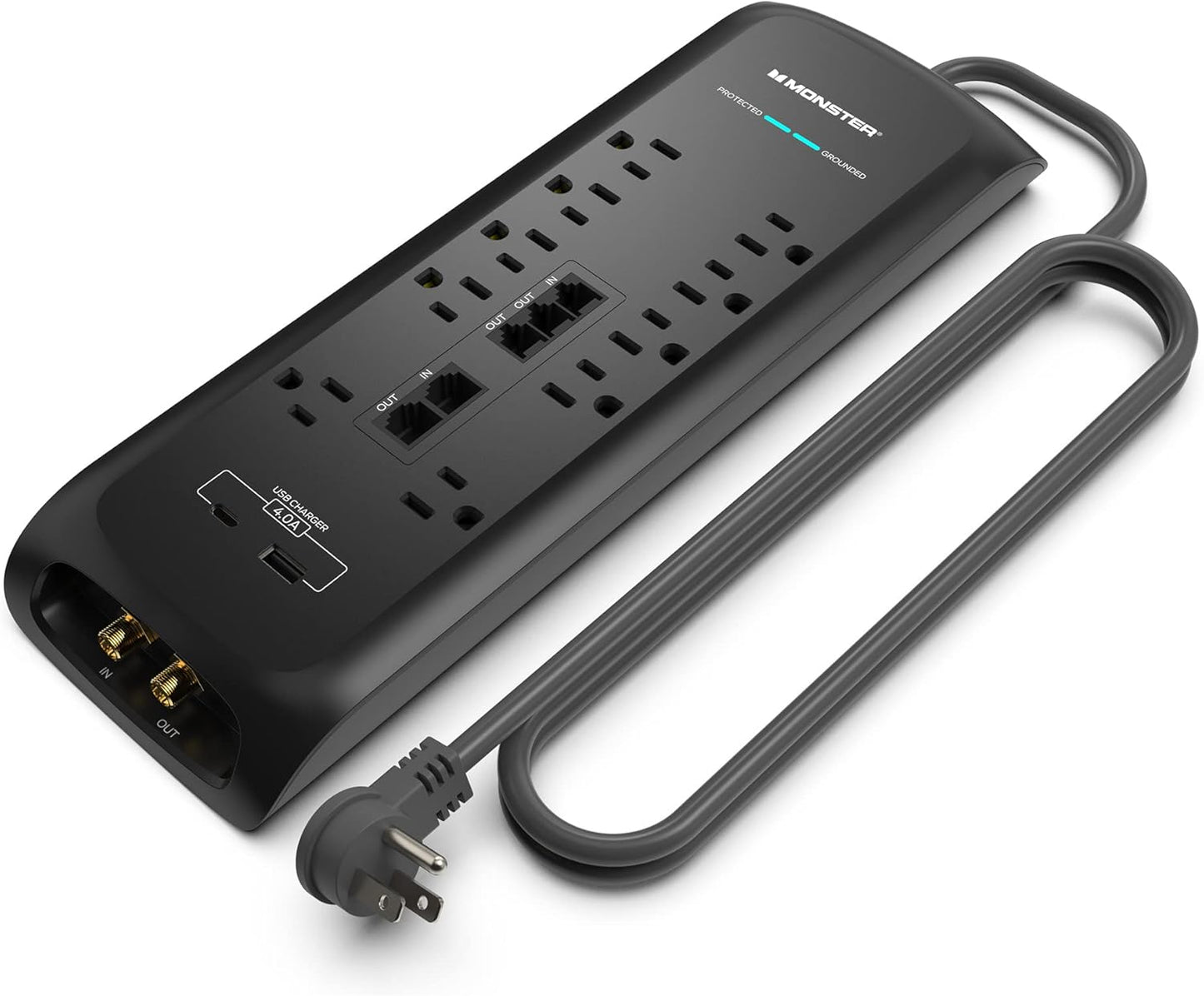 Monster Surge Protector: Ultimate Power Strip for Computers!