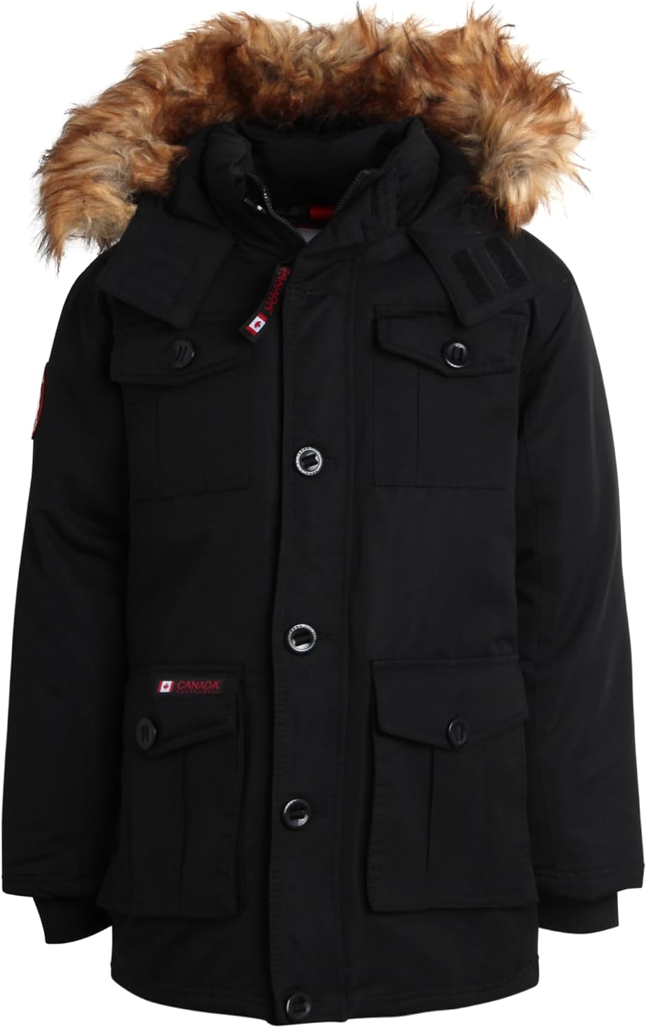 Canada Weather Gear Boys' Teflon Parka - Heavyweight Winter Coat