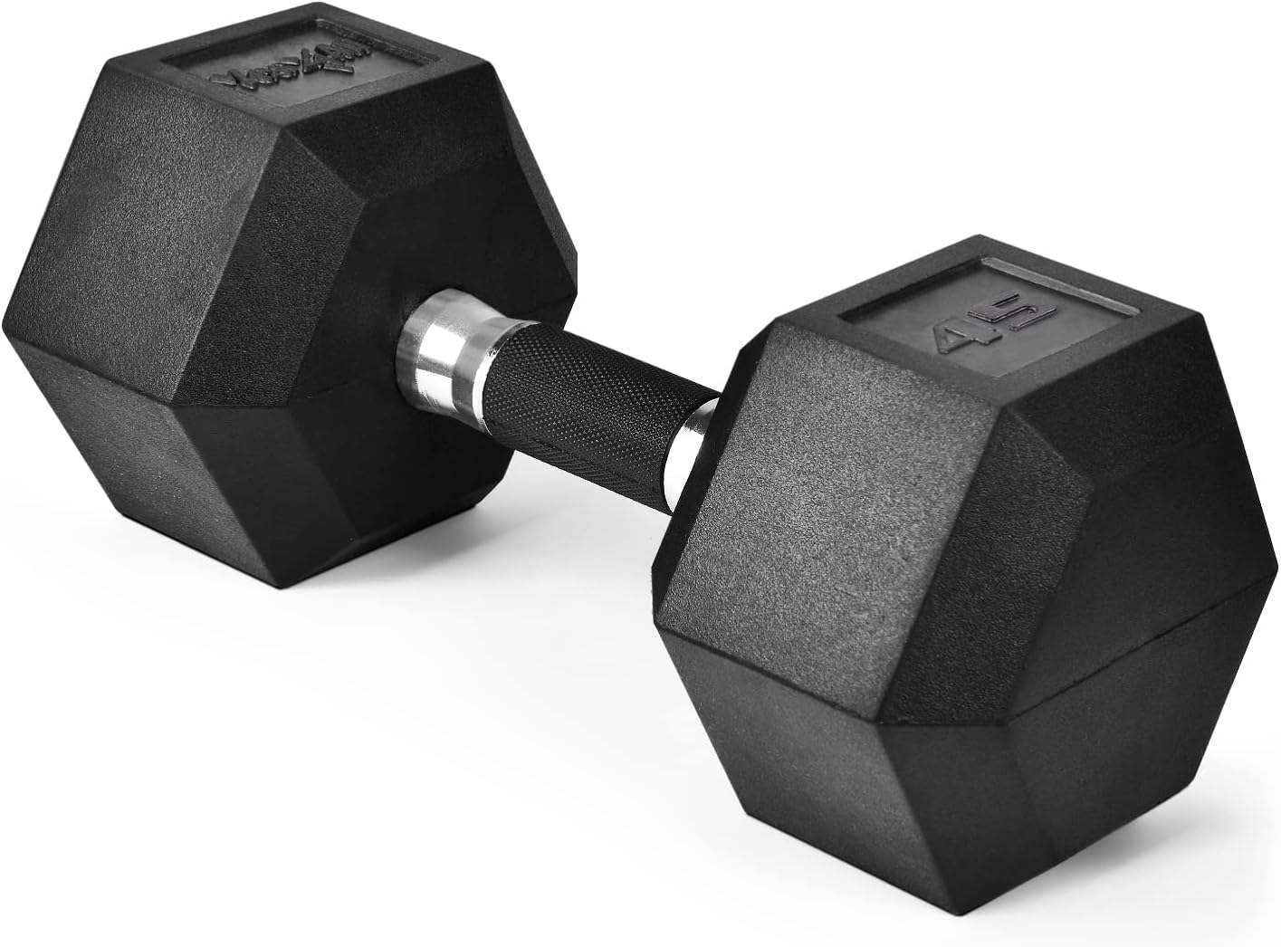 Yes4All Rubber Grip Hex Dumbbell Hand Weights for Strength Training