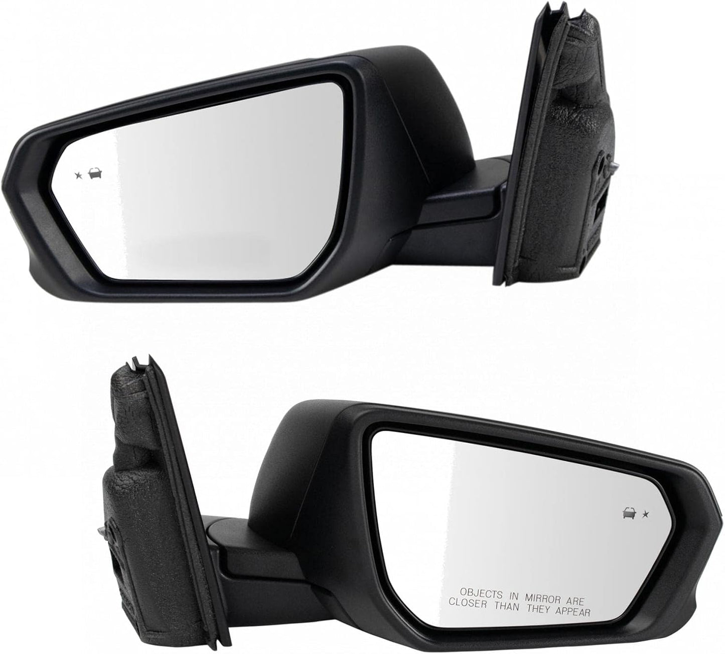TRQ Driver & Passenger Side Mirror Set for 2018-2020 Equinox