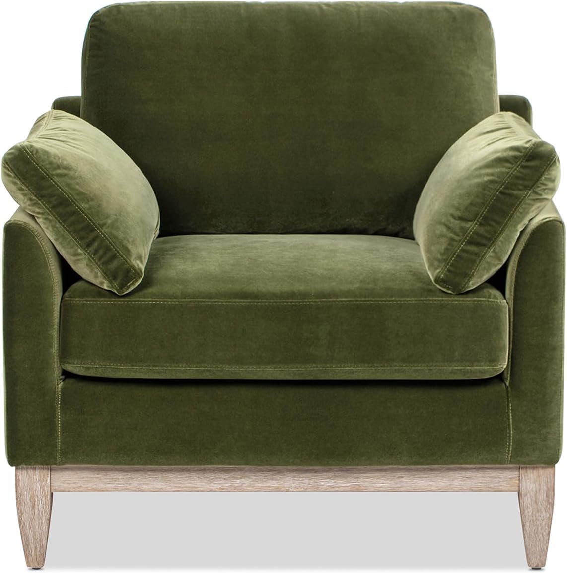 Jennifer Taylor Home Modern Farmhouse Arm Chair - Olive Green