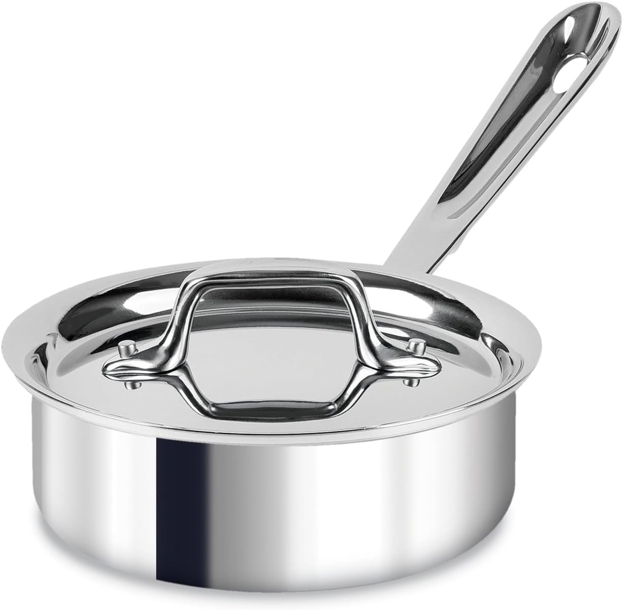 All-Clad D3 3-Ply Stainless Steel Sauce Pan for Induction Cooking